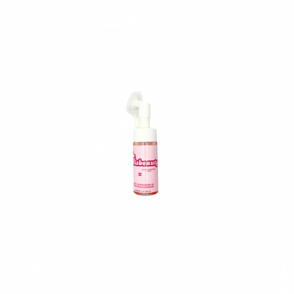 Vegan Amino Acid Cleansing Foam Makeup Remover Moisturizing Face Cleanser Rose Foaming Face Wash