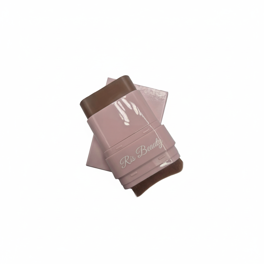 Foundation stick with soft brush Rich formula Contour shaping shade stick Face Bronzer Makeup Stick B11
