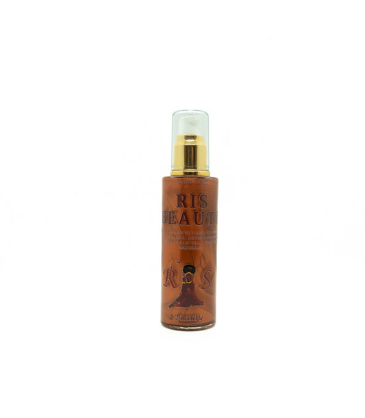 Shimmering Body and Hair Oil Golden Brown