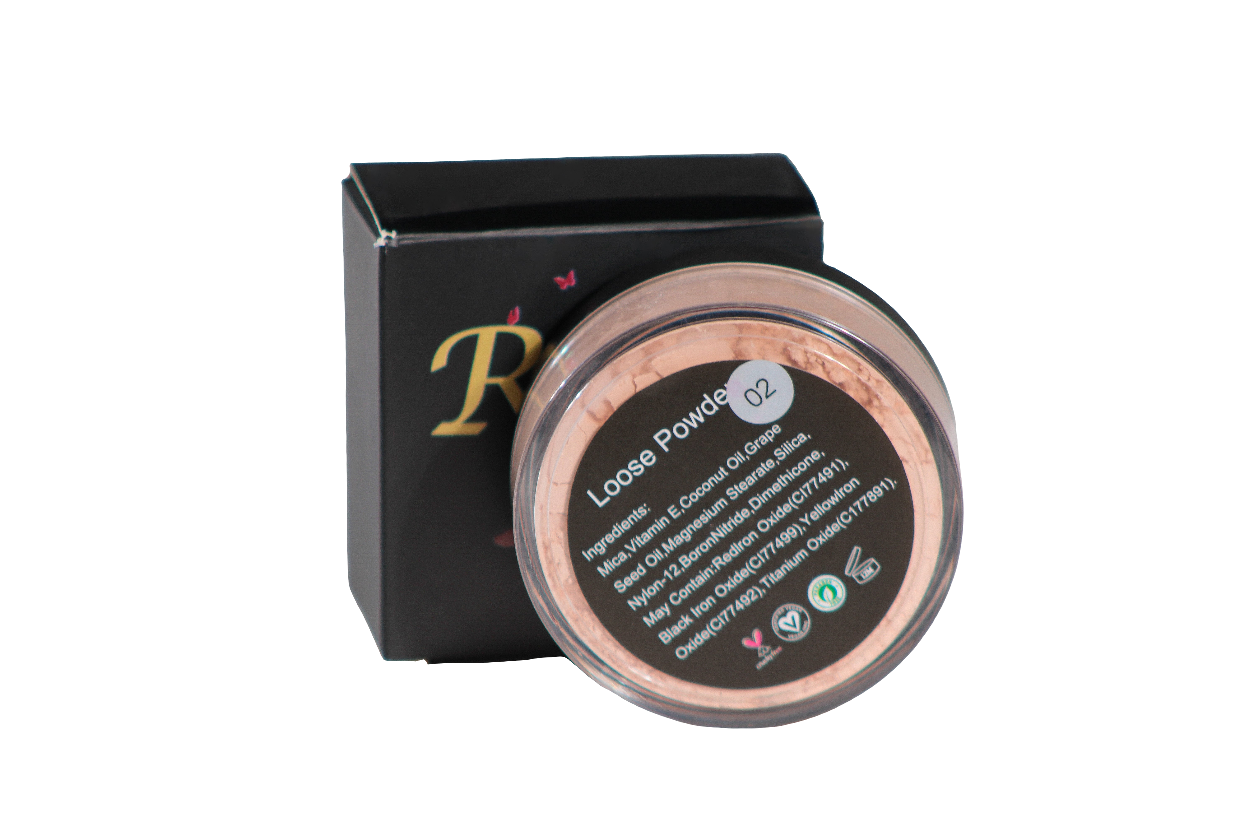 Poudre Libre N° 2     

Teinte : Beige rosé/pêche clair
HEX : #F0C4A8
RGB : 240, 196, 168