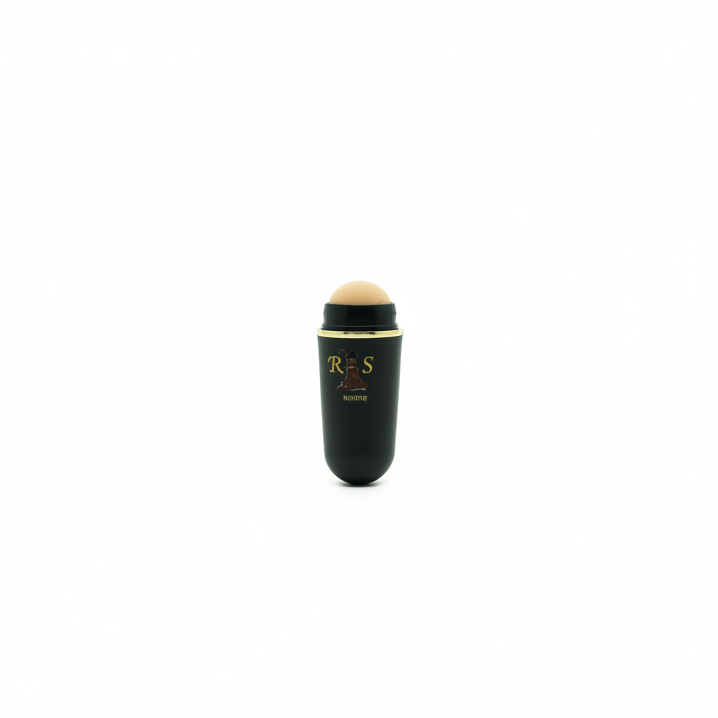 Volcanic face oil-absorbing roller stick