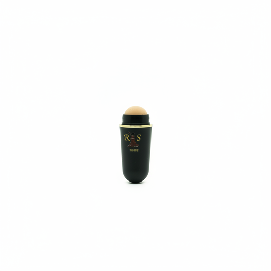 Volcanic face oil-absorbing roller stick