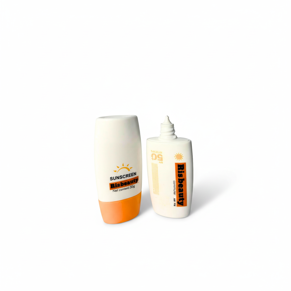 Crème Solaire Visage SPF 50 Bio & Vegan - Protection UVA/UVB | Ris ...